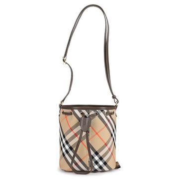 BURBERRY Checkmuster Bucket Bag 135588094 [P]