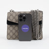 Gucci Mini GG Supreme Canvas Dionysus Chain Shoulder Bag Black 158541996 [P]