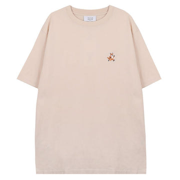 MAISON KITSUNE スピーディー フォックス パッチ コンフォート Tシャツ 135588416 [P]