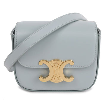 CELINE ミニ クロード シャイニー カーフスキン 136058260 [P]