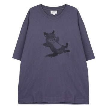 Maison Kitsune Print Oversized T-Shirt 139307654 [P]