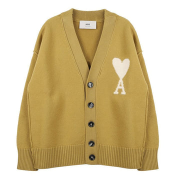 AMI Big Heart Logo Wool Cardigan 139992256 [P]