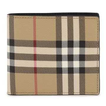 Burberry Check Pattern Bifold Wallet 139992764 [P]