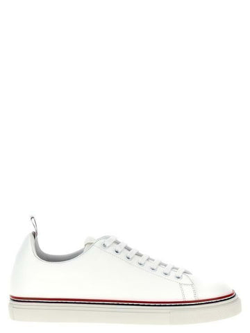 Thom Browne Cap Leather Sneakers MFD219A 05584 100 141548706 [P]