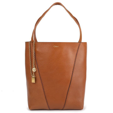 Chloe Grained Leather Spin Tote Bag 141983317 [P]
