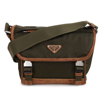PRADA Medium Re-Nylon Wildleder Schultertasche 141983395 [P]