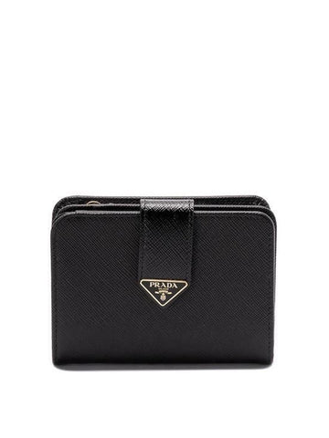 PRADA ロゴ レザー 二つ折り財布 142600193 [P]