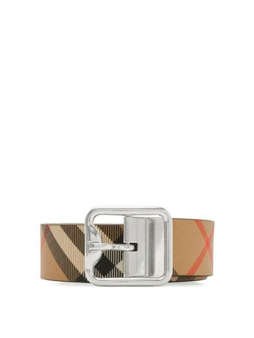 BURBERRY リバーシブル チェック B バックル ベルト 142645733 [P]