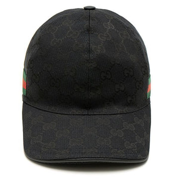Gucci Web Detail GG Canvas Baseball Cap 200035 KQWBG 1060 142960705 [P]