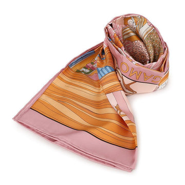Salvatore Ferragamo Printed Silk Scarf 31-0174-03 145899368 [P]