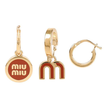 MIU MIU Emaille Metallohrringe 145899634 [P]