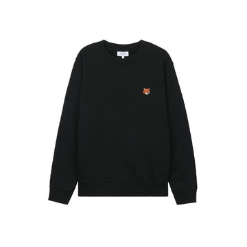 MAISON KITSUNE Herren Fox-Kopf Regular Sweatshirt Schwarz PM00303KM0340-P199 154050581 [P]