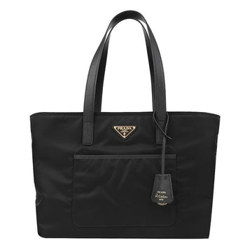 PRADA ミディアムリナイロンとサフィアーノレザーのトートバッグ 149506198 [P]