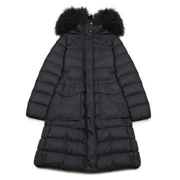 Moncler Long Down Jacket with Shearling Trimming 150946646 [P]