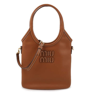 MIU MIU レザー ハンドバッグ 5BA281-2CRW-F0046-OLN 150946645 [P]