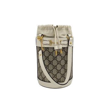 GUCCI Horseshoe 1955 kleine Bucket Bag Schultertasche 158646194 [P]