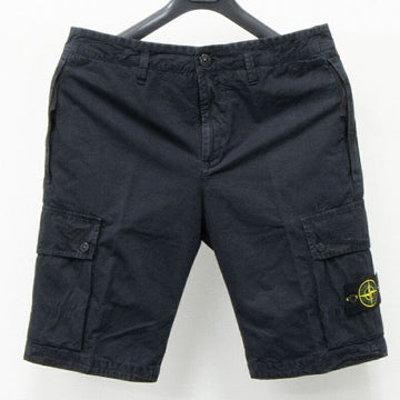 STONE ISLAND Cargo Shorts aus gebürstetem Bio-Baumwoll-Canvas in Old-Effekt 140859723 [P]