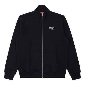 Diesel Logo Men's Zip-Up Sweatshirt A11439 0BMBJ 9XX 158651313 [P]