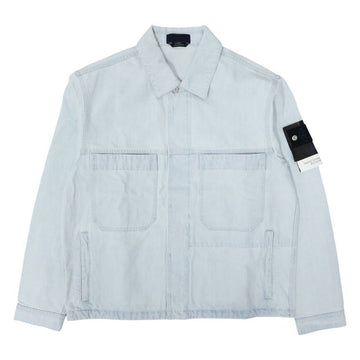 Stone Island Embroidered Patch Men's Denim Jacket 158651362 [P]