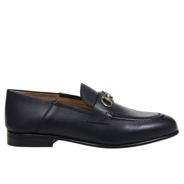 Salvatore Ferragamo Gancini Ornament Mule Loafers #D (01E100 758468) 146018763 [P]