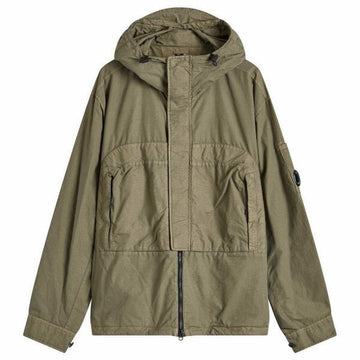 CP COMPANY フラットナイロンフーデッドオーバーシャツ 150648273 [P]