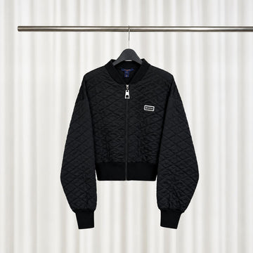 Louis Vuitton Quilted Padded Knit Bomber Jacket 158652815 [P]