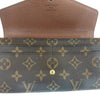 Louis Vuitton Sarah Wallet Monogram Canvas Brown Long Wallet M60531 158652820 [P]