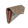 Louis Vuitton Sarah Wallet Monogram Canvas Brown Long Wallet M60531 158652820 [P]