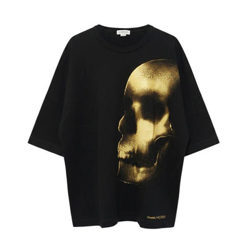Alexander McQueen Black Skull Print Men's T-shirt 110 158654358 [P]