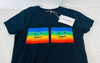 Acne Studios Rainbow Face Logo Women's T-Shirt CL0160 900 155546648 [P]