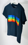 Acne Studios Rainbow Face Logo Women's T-Shirt CL0160 900 155546648 [P]