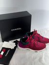 CHANEL レディース スニーカー スエード ロゴ 151123136 [P]