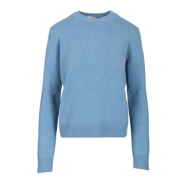 MaxMara Elbow Patch Knit Blue 2619361041 016 153212595 [P]
