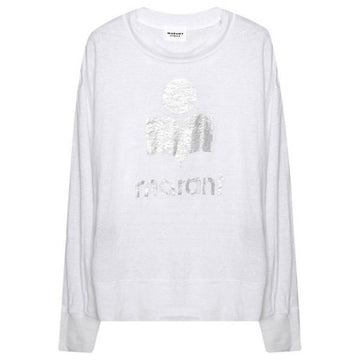 ISABEL MARANT KLOWIA (TS0005FA A1N10E 20WH) (クローウィア リネン長袖Tシャツ) 75838501 [P]