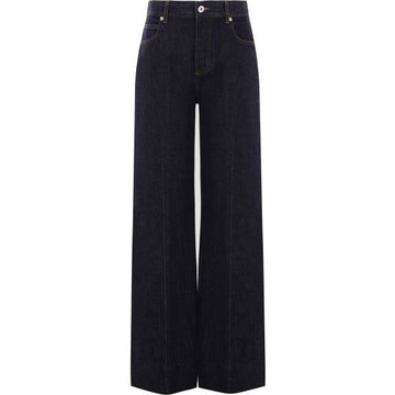 Bottega Veneta Indigo Palazzo Denim Pants 135832586 [P]