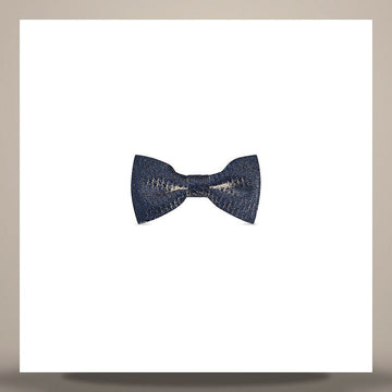 DIOR Oblique Schleife Blau Seide 158665393 [P]