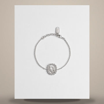DIOR Armband Silber Finish Metall & Kristall 158665420 [P]