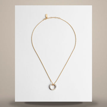 DIOR Nachtcode Halskette mit goldfarbigem Finish, Latte-Lack, Kristall 158665441 [P]