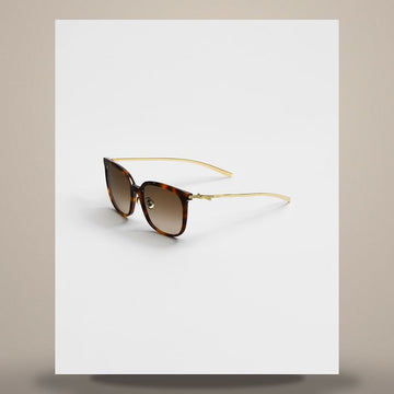 DIOR Bogen S1F Sonnenbrille braun Schildkrötenmuster-Effekt quadratisch DBOWS1FXR_20F1 158665462 [P]