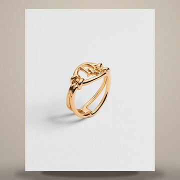 DIOR Oblique Ring Gold Finish Metall R2806WOMMT_D300 158665486 [P]