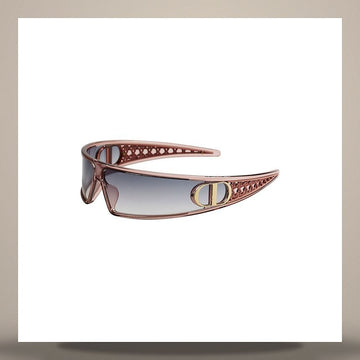 DIOR M1U Sonnenbrille Transparent Pink Maske 158665502 [P]
