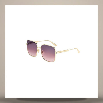 DIOR Cannage S1U Sonnenbrille violett-rosa Verlauf quadratisch 158665505 [P]