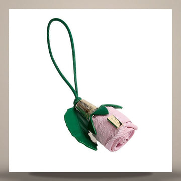 DIOR Amour Rose Handtasche Charme Pink & Grün Kalbsleder, Metall mit Gold-Finish 158665685 [P]