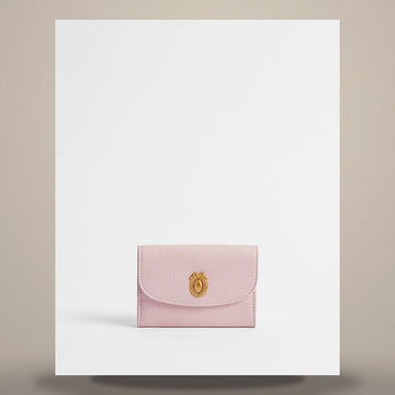DIOR Medallion Glycine Geldbeutel Rose Tandrage & Graue Pietro Pferdeleder 158665709 [P]