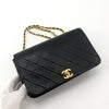 CHANEL Matelassé Schultertasche mit goldener Drehverschluss 158665735 [P]