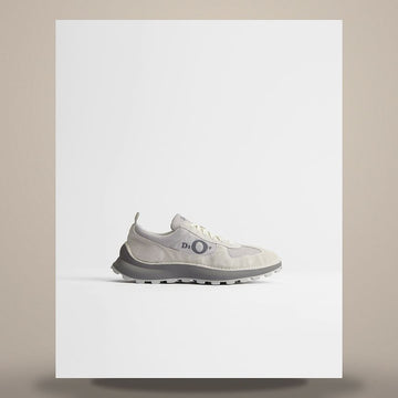 DIOR Squash-Sneaker aus grauem Wildleder und technischem Gewebe 158665739 [P]
