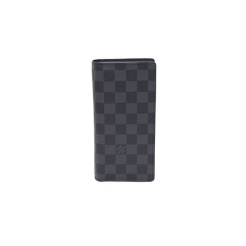 LOUIS VUITTON Damier Graphite Brasa Geldbörse M62665 158665754 [P]