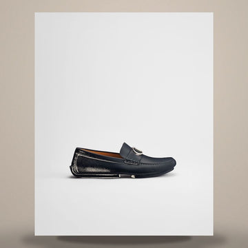 DIOR Rodi Loafer Tiefblau Geprägtes Kalbsleder 3LO192YJK_H500 158665818 [P]