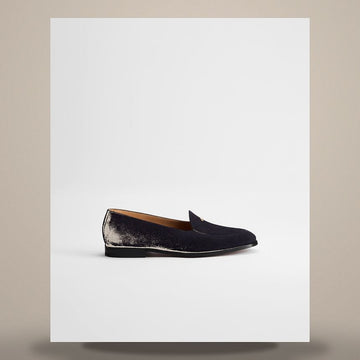 DIOR Antibes Loafer tiefblau Wildleder Kalbsleder 158665821 [P]