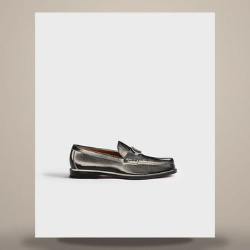 DIOR Granfille Loafer aus glattem Kalbsleder und Wildleder in Schwarz 3LO184ACQ_H969 158665822 [P]